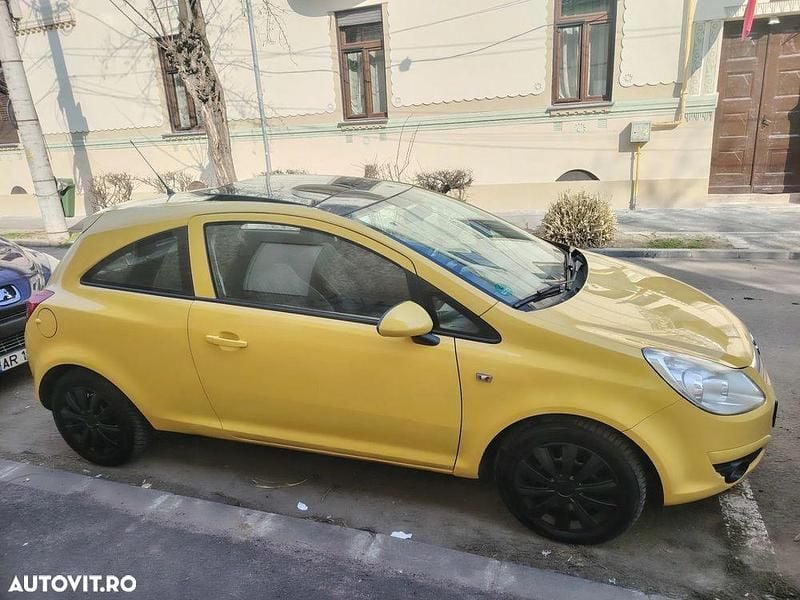 Second-hand Opel Corsa 70 CP (51 kW) 2009 Culoaregalbeuriu Hatchback