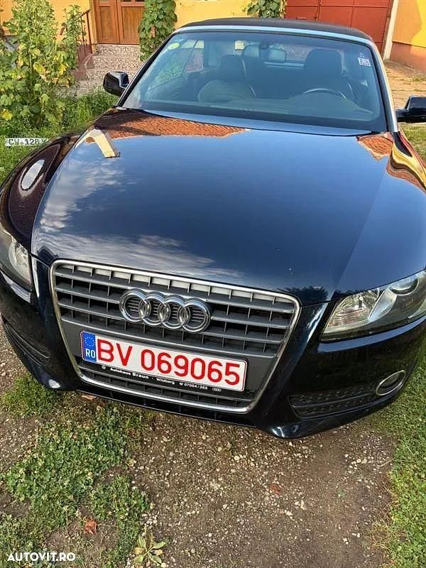 Albastru Utilizat 2010 Audi A5 Cabriolet Cabrio | 9.000 EUR - Imagine 1/4