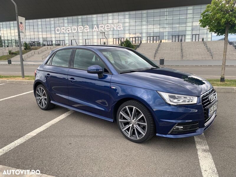 Albastru Utilizat 2017 Audi A1 Sportback Design Hatchback | 13.300 EUR - Imagine 1/4