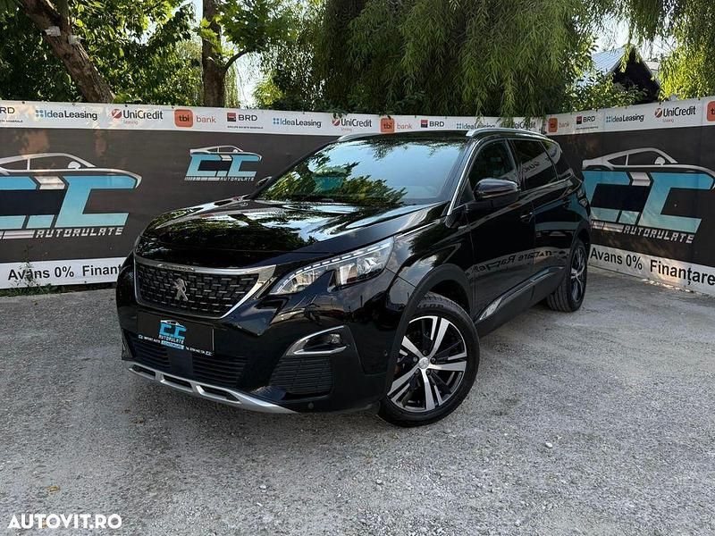 Negru Utilizat 2018 Peugeot 5008 GT-line Monovolum | 14.450 EUR (Preț OK) - Imagine 1/4