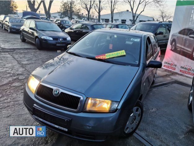Second-hand Skoda Fabia 75 CP (55 kW) 2003 Gri metalizat Hatchback