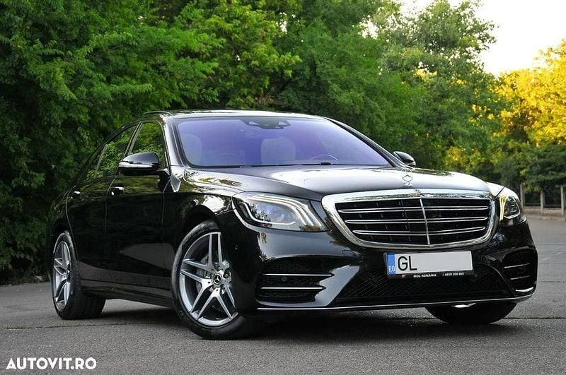 Second-hand Mercedes S350 286 CP (210 kW) 2020 Culoarenegru Berlinǎ
