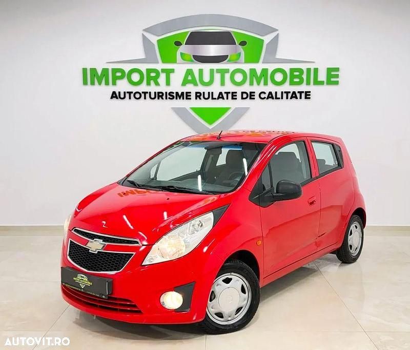 Rosu Utilizat 2011 Chevrolet Spark LS Hatchback | 2.999 EUR (Preț OK) - Imagine 1/4
