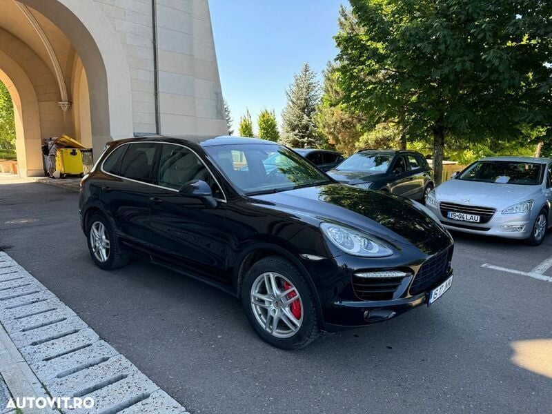 Negru Utilizat 2012 Porsche Cayenne Turbo SUV | 13.500 EUR - Imagine 1/4