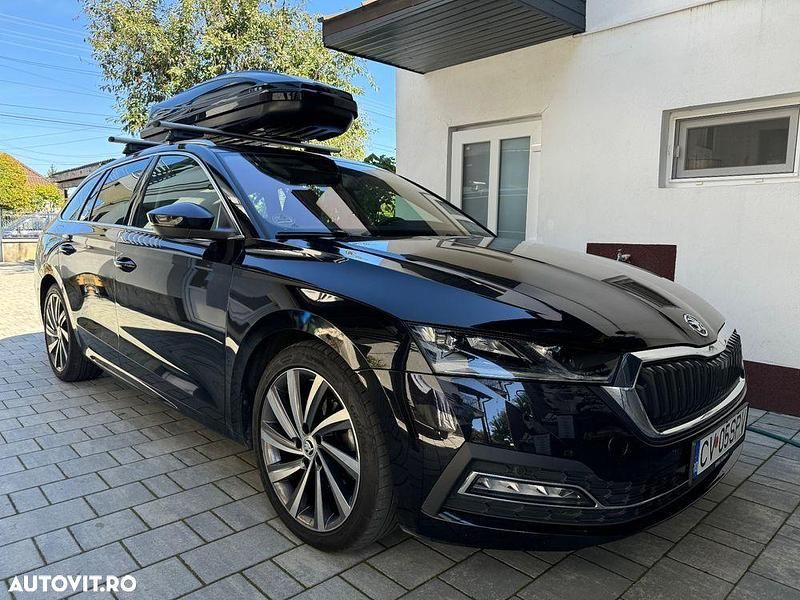 Culoarenegru Utilizat 2022 Skoda Octavia Style Break | 19.200 EUR (Preț OK) - Imagine 1/4