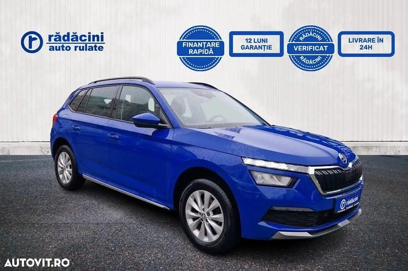 Culoarealbastru Utilizat 2022 Skoda Kamiq Style SUV | 16.900 EUR (Preț OK) - Imagine 1/3