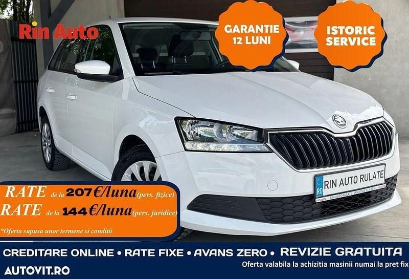 Alb Utilizat 2021 Skoda Fabia Ambition Break | 8.390 EUR (Preț OK) - Imagine 1/4