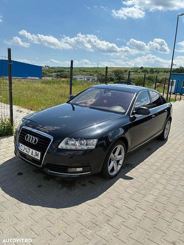 Negru Utilizat 2009 Audi A6 Berlinǎ | 7.499 EUR (Puțin scump) - Imagine 1/4