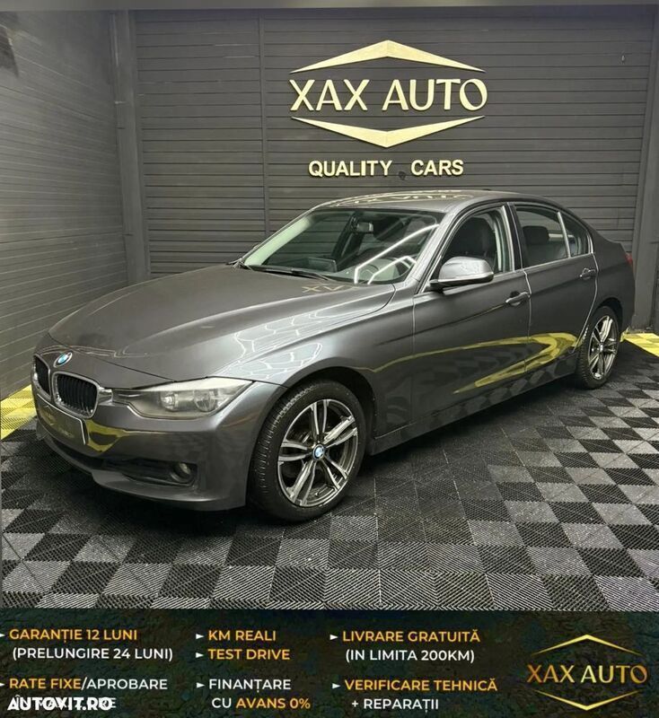 Gri Utilizat 2014 BMW 318 Berlinǎ | 11.499 EUR (Preț bun) - Imagine 1/4