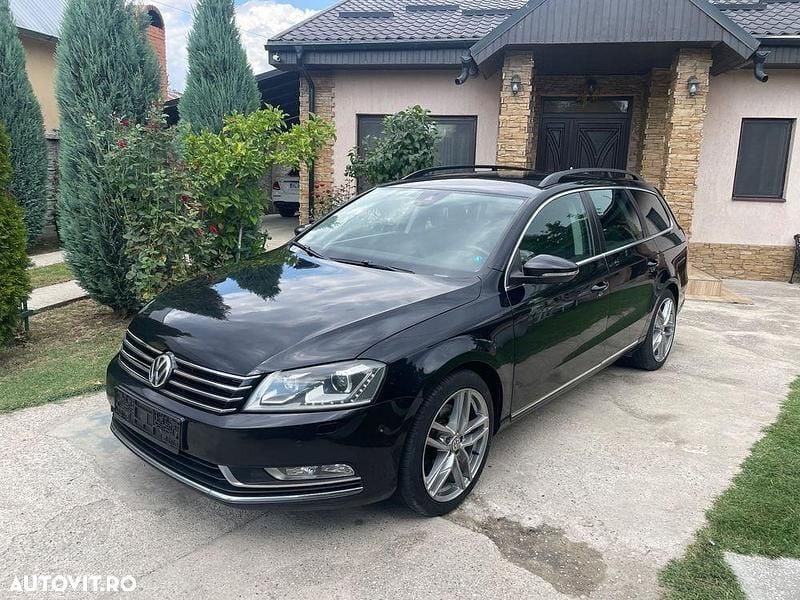 Negru Utilizat 2012 VW Passat Break | 6.499 EUR (Preț OK) - Imagine 1/4