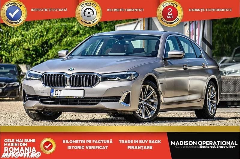 Bej Utilizat 2020 BMW 530e Berlinǎ | 30.450 EUR (Preț bun) - Imagine 1/4