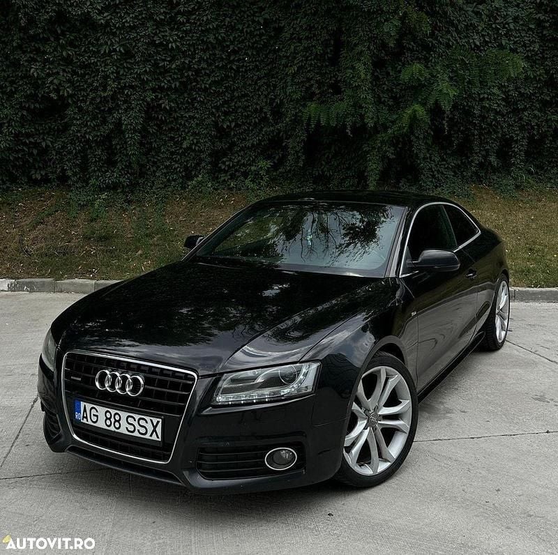Culoarenegru Utilizat 2010 Audi A5 Sportback S-Line Coupe | 7.350 EUR (Preț OK) - Imagine 1/4