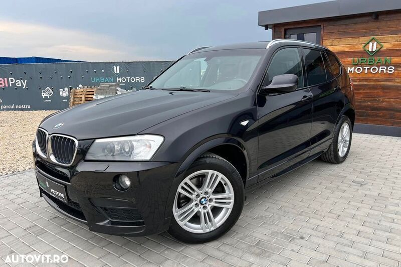 Negru Utilizat 2013 BMW X3 SUV | 14.500 EUR (Preț OK) - Imagine 1/4