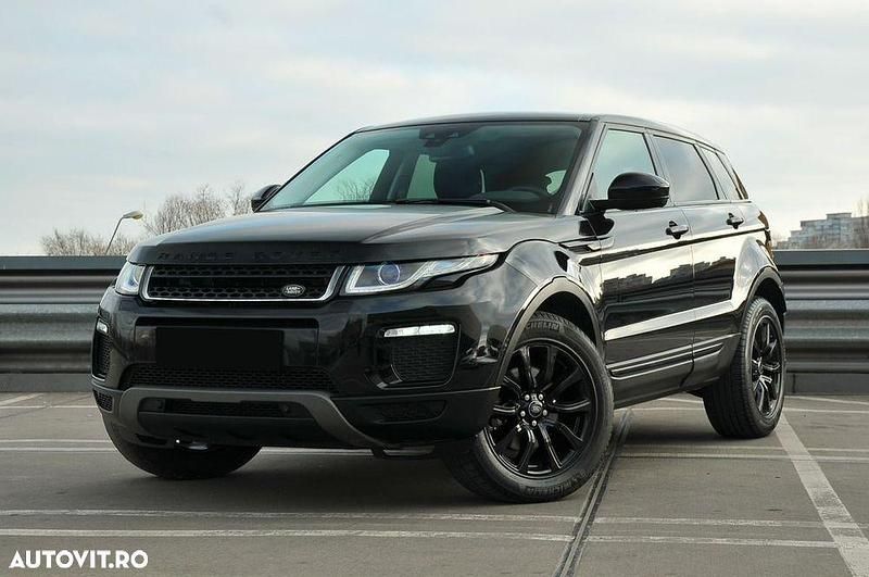 Negru Utilizat 2019 Land Rover Range Rover evoque HSE SUV | 20.000 EUR - Imagine 1/4