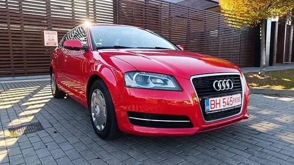 Rosu Utilizat 2011 Audi A3 Sportback S-Line Hatchback | 5.999 EUR (Preț OK) - Imagine 1/4