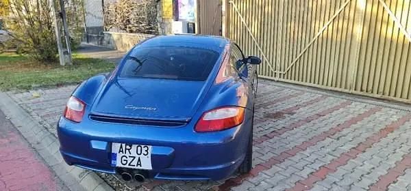 Second-hand Porsche Cayman 176 CP (129 kW) 2008 Albastru Coupe