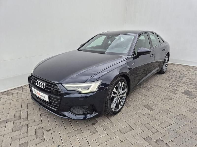 Albastru mediu normal Utilizat 2021 Audi A6 Sport Berlinǎ | 35.700 EUR (Preț OK) - Imagine 1/4