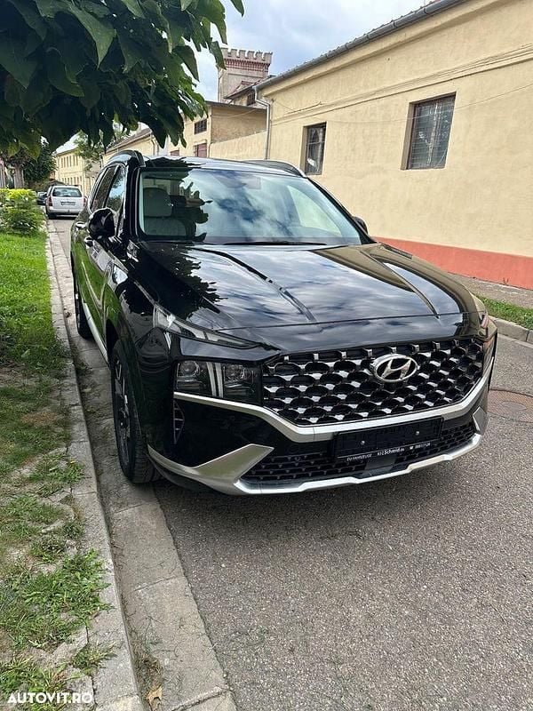 Culoarenegru Utilizat 2021 Hyundai Santa Fe SUV | 32.250 EUR (Super Preț) - Imagine 1/4
