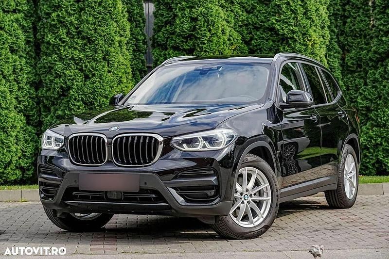 Negru Utilizat 2020 BMW X3 SUV | 28.800 EUR (Puțin scump) - Imagine 1/4