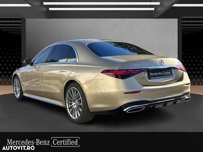 Second-hand Mercedes S400 330 CP (242 kW) 2023 Culoaregalbeuriu Berlinǎ