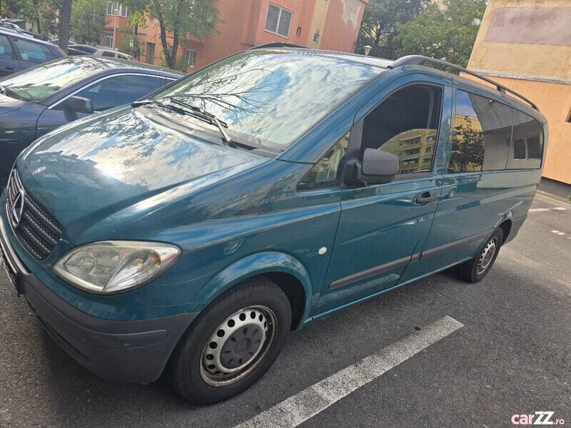 Second-hand Mercedes Vito 150 CP (110 kW) 2010 Verde Van