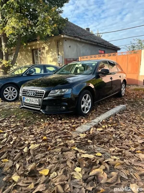 Negru Utilizat 2010 Audi A4 Break | 4.000 EUR (Super Preț) - Imagine 1/4