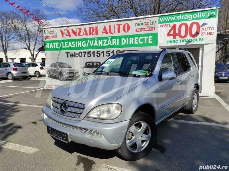 Argintiu Utilizat 2004 Mercedes ML270 SUV | 4.499 EUR - Imagine 1/4