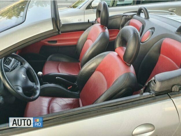 Argintiu Utilizat 2001 Peugeot 206 Cabrio | 1.999 EUR - Imagine 1/4