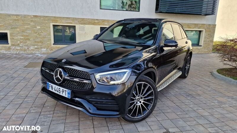 Negru Utilizat 2020 Mercedes GLC300 AMG line Plus SUV | 33.490 EUR - Imagine 1/4