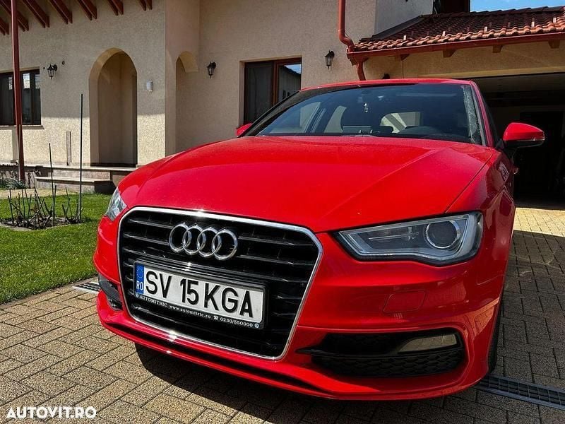 Rosu Utilizat 2015 Audi A3 S-Line Hatchback | 11.299 EUR (Preț OK) - Imagine 1/4