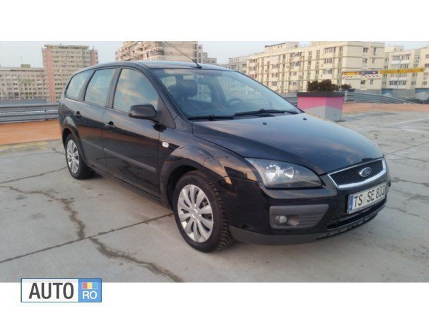 Negru Second-hand 2006 Ford Focus Break | 2.590 EUR (Puțin scump) - Imagine 1/4