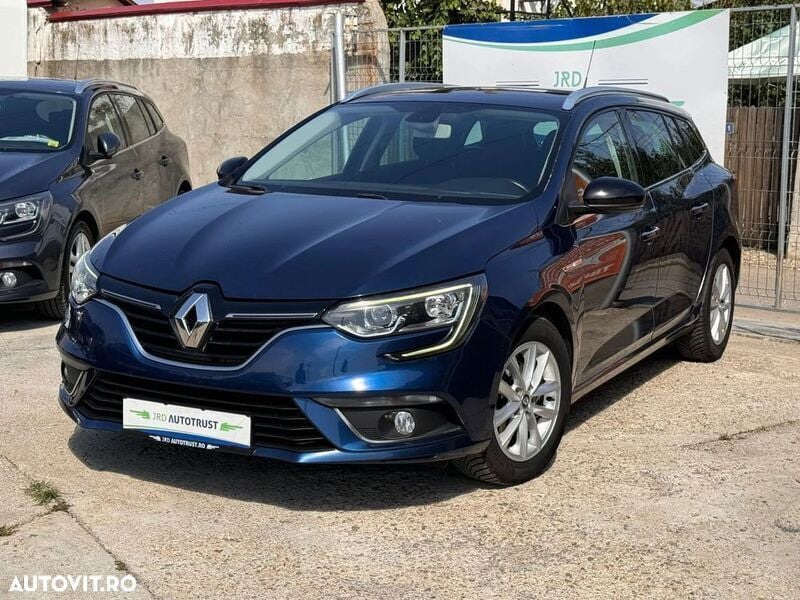 Albastru Utilizat 2017 Renault Mégane GrandTour LIMITED Break | 8.990 EUR (Puțin scump) - Imagine 1/4