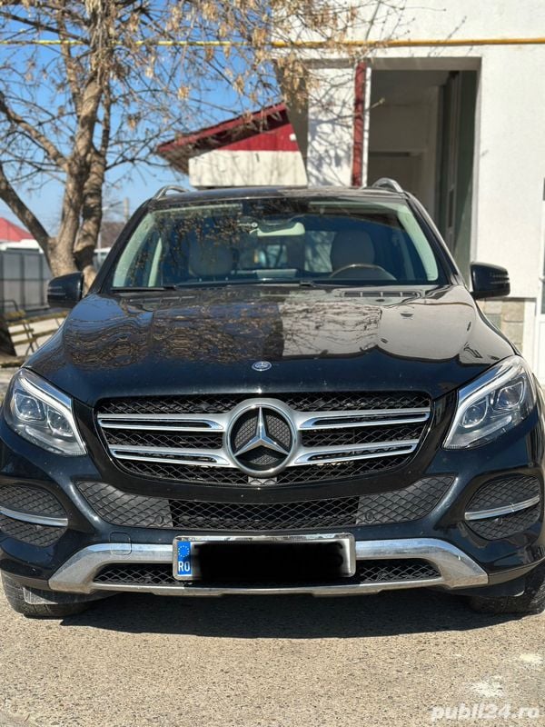 Negru Utilizat 2015 Mercedes GLE350 SUV | 22.000 EUR (Puțin scump) - Imagine 1/4