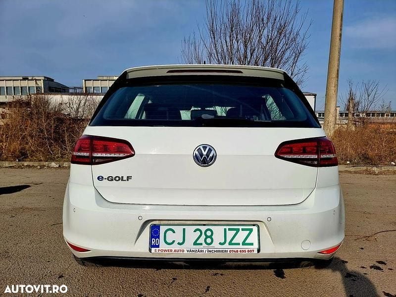 Second-hand VW e-Golf 84 kW (115 CP) 2016 Alb Hatchback