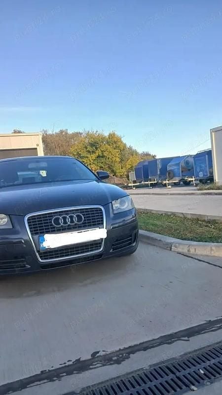 Negru Utilizat 2008 Audi A3 Hatchback | 1.800 EUR (Super Preț) - Imagine 1/4