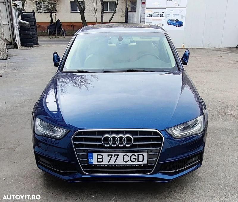 Albastru Utilizat 2014 Audi A4 S-Line Berlinǎ | 14.000 EUR (Scump) - Imagine 1/4