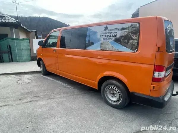 Portocaliu Utilizat 2014 VW T5 Van | 8.998 EUR (Preț OK) - Imagine 1/4