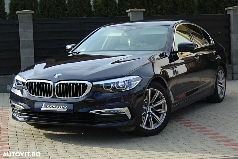 Albastru Utilizat 2017 BMW 520 Luxury Line Berlinǎ | 18.990 EUR (Preț bun) - Imagine 1/4