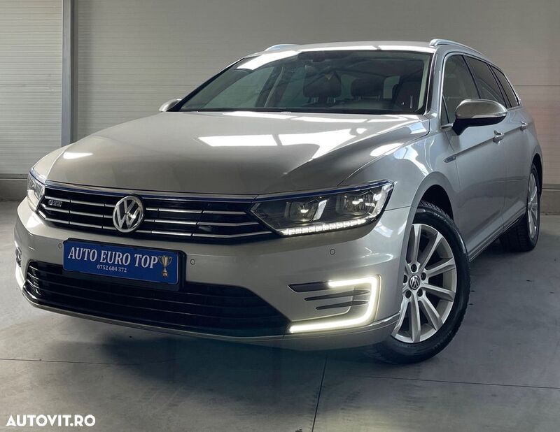 Gri Utilizat 2017 VW Passat GTE Break | 14.290 EUR - Imagine 1/4