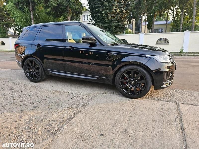 Negru Utilizat 2019 Land Rover Range Rover Sport HSE SUV | 47.900 EUR (Puțin scump) - Imagine 1/4
