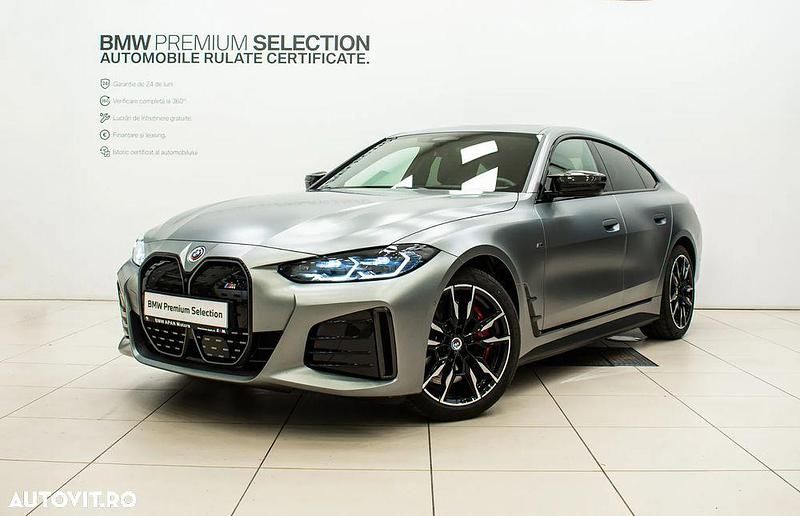 Frozen pure grey ii metallic metalizat Utilizat 2022 BMW i4 Comfort Edition Berlinǎ | 50.900 EUR (Preț OK) - Imagine 1/4
