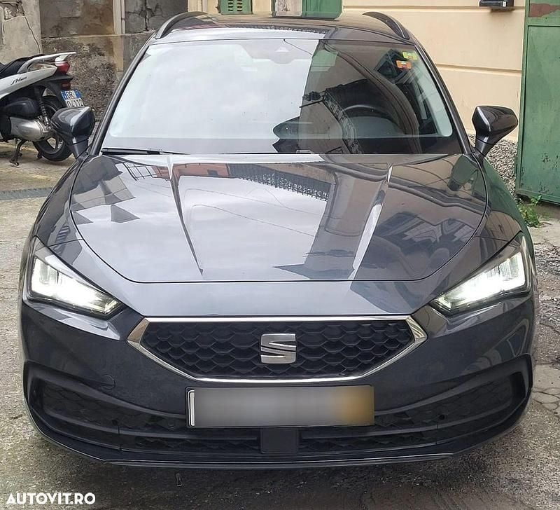 Culoarealbastru Utilizat 2022 Seat Leon Style Break | 16.300 EUR (Preț OK) - Imagine 1/4