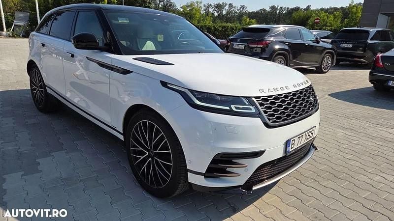 Alb Utilizat 2021 Land Rover Range Rover Velar R-Dynamic SUV | 53.990 EUR - Imagine 1/4
