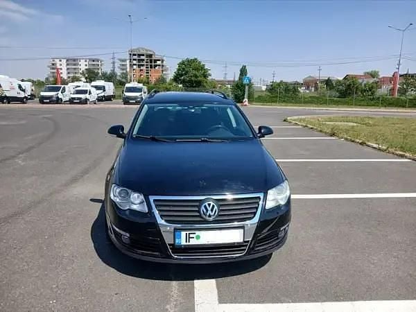 Negru Utilizat 2010 VW Passat Break | 5.200 EUR (Puțin scump) - Imagine 1/4
