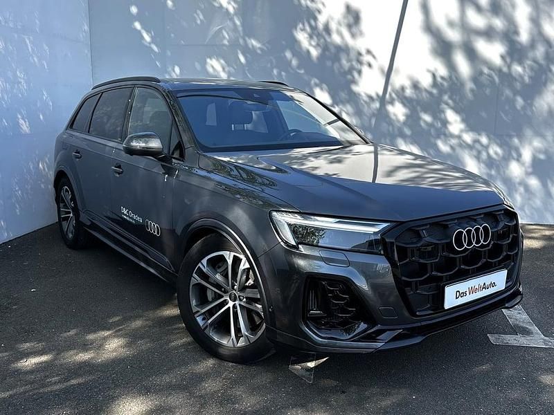 Second-hand Audi Q7 S-Line 394 CP (289 kW) 2024 Gri inchis  metalic SUV