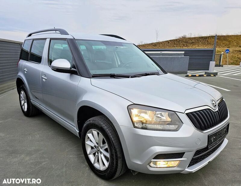 Argint Utilizat 2017 Skoda Yeti Ambition SUV | 11.999 EUR - Imagine 1/4