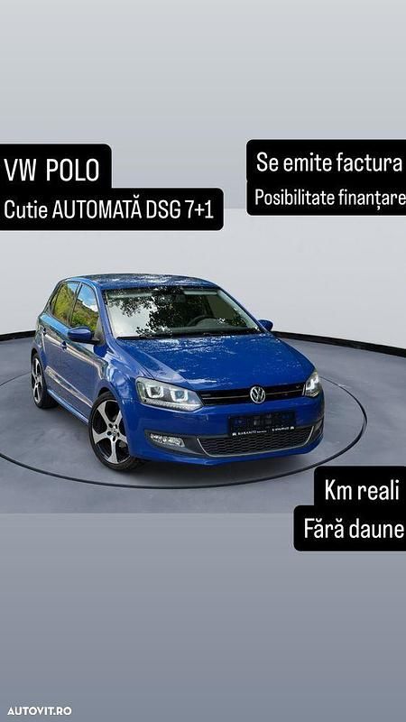 Culoarealbastru Utilizat 2013 VW Polo Highline | 6.900 EUR (Super Preț) - Imagine 1/4