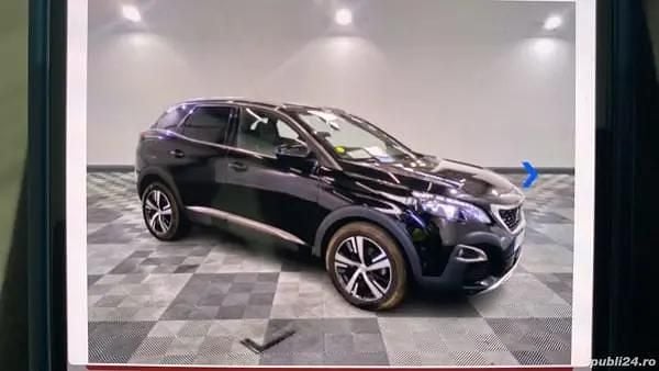 Negru Utilizat 2018 Peugeot 3008 GT-line SUV | 15.500 EUR (Scump) - Imagine 1/4