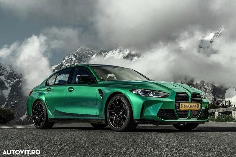 Verde Utilizat 2023 BMW M3 Competition Edition Berlinǎ | 91.512 EUR (Puțin scump) - Imagine 1/4