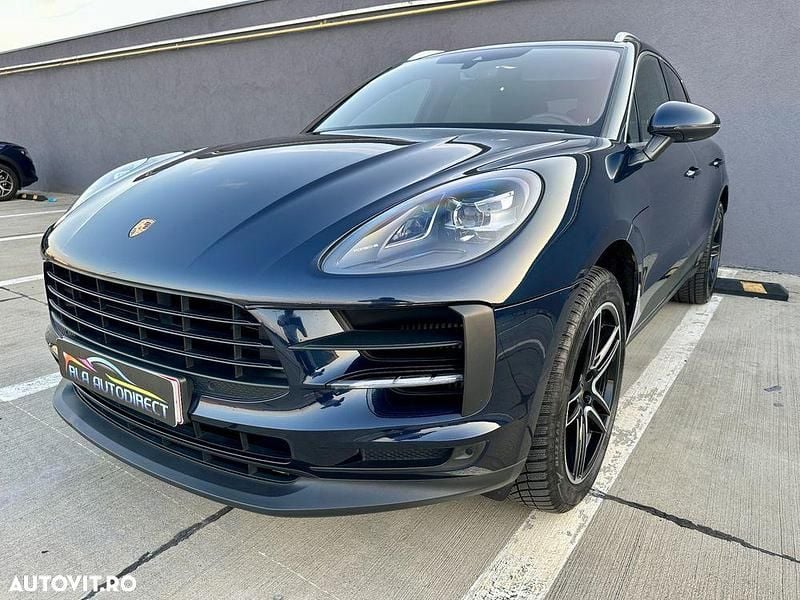 Culoarealbastru Utilizat 2021 Porsche Macan SUV | 55.660 EUR (Preț bun) - Imagine 1/4